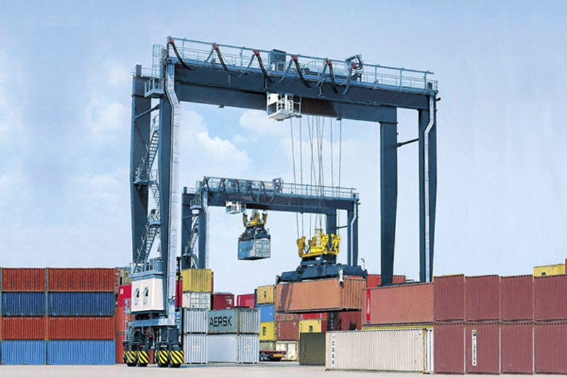 45 Ton Rail-Mounted Container Gantry Crane