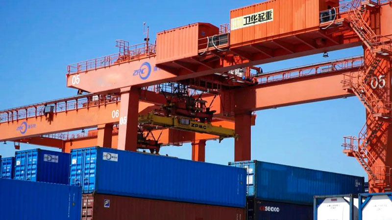 45 Ton Rail-Mounted Container Gantry Crane