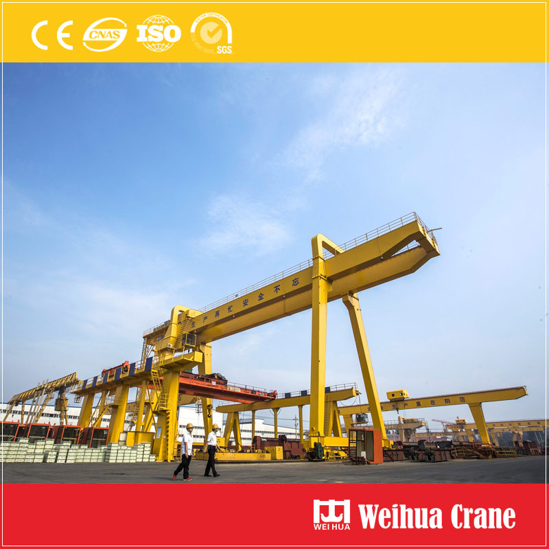 70 ton double girder gantry crane