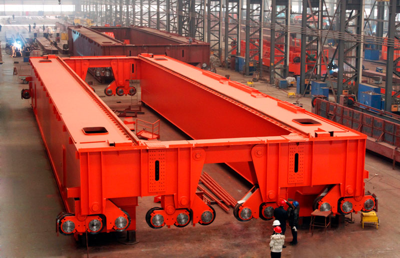 400 ton ladle crane trolley