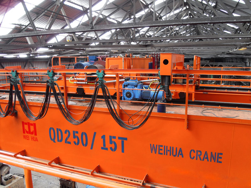 250 Tons Forging Overhead Crane Exported to the UK