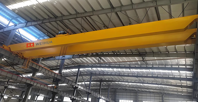 15 ton double girder overhead crane exported to Saudi Arabia
