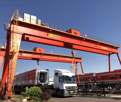 70 ton double girder gantry crane